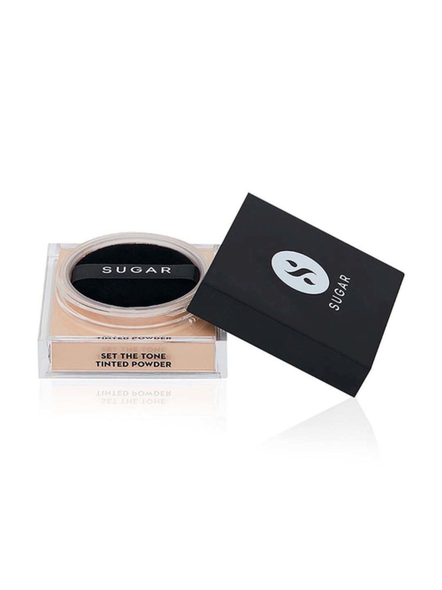 Sugar Cosmetics Set The Tone Tinted Powder 15 Cappuccino - 15 gm