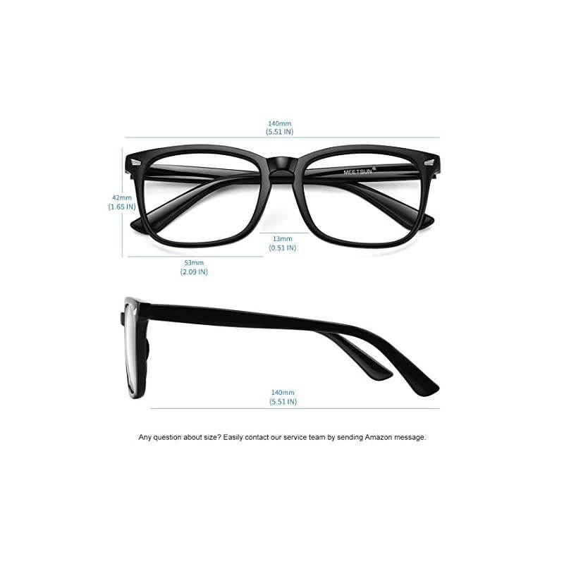Blue Light Blocking Glasses Anti Eye Strain Headache Sleep BetterComputer Reading Glasses UV400 Transparent Lens Black +Leopard 2 PACK 53