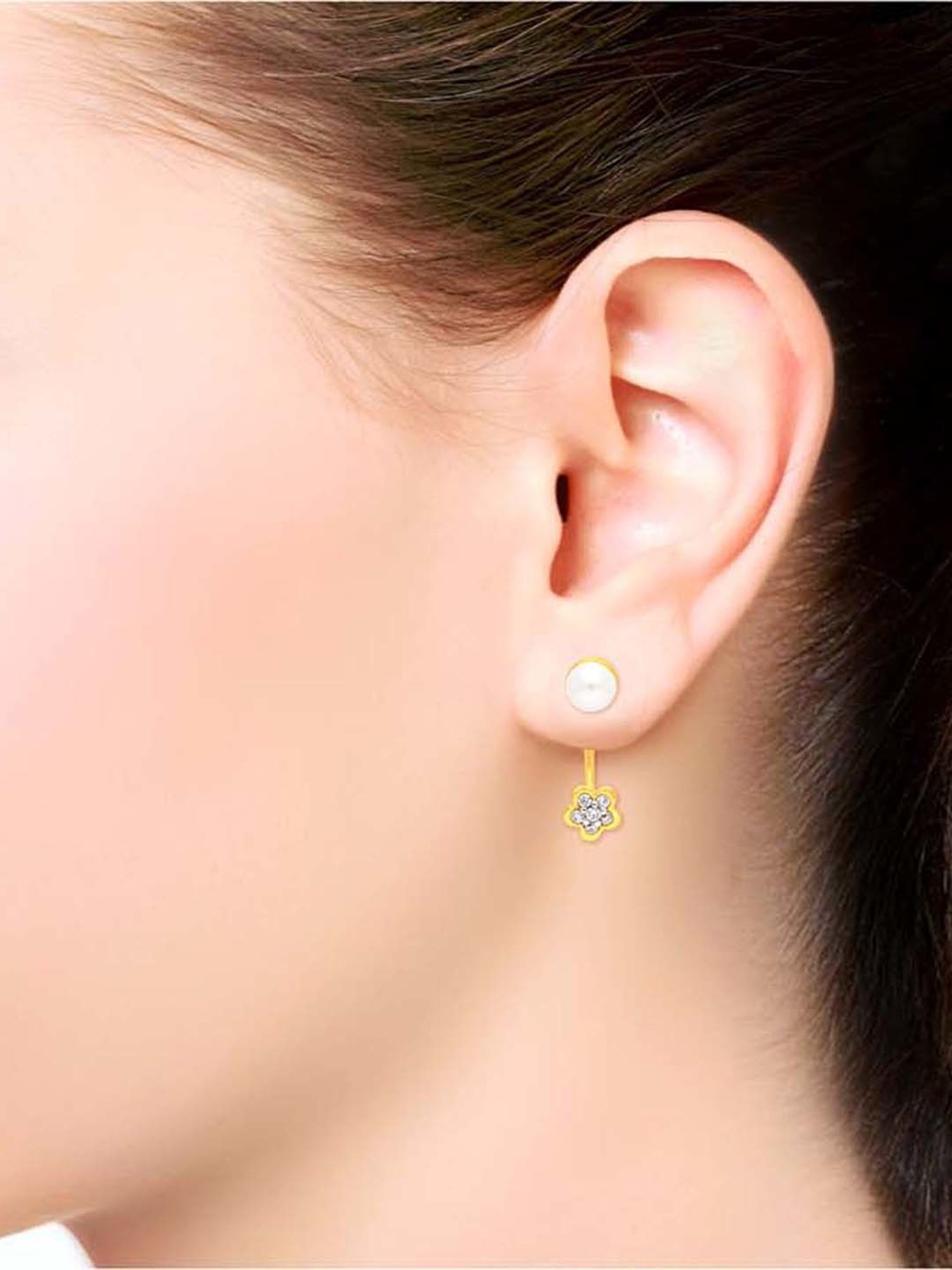 Malabar Gold and Diamonds 22k Gold Earrings for Women