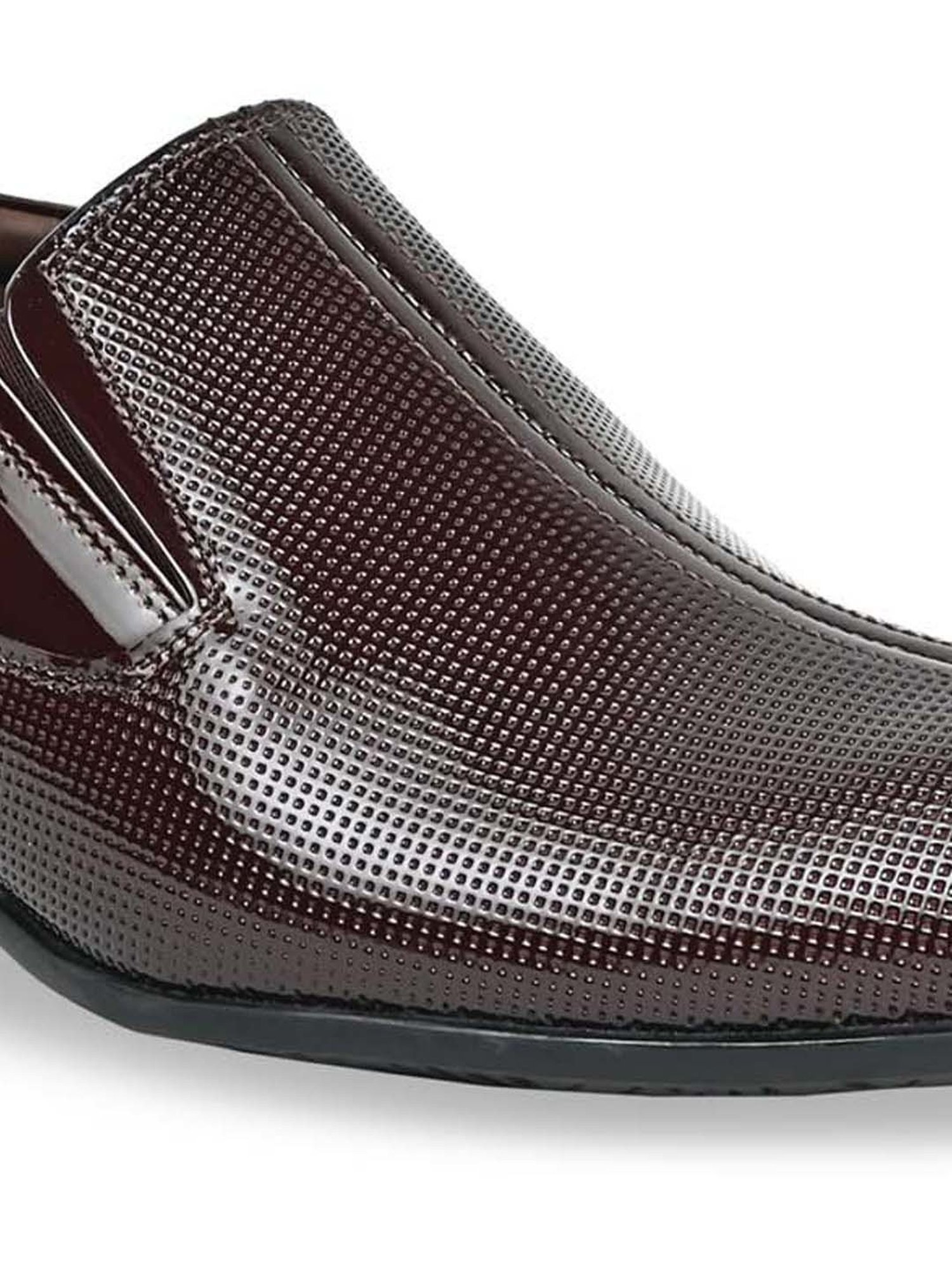 Regal Men's Maroon Formal Loafers