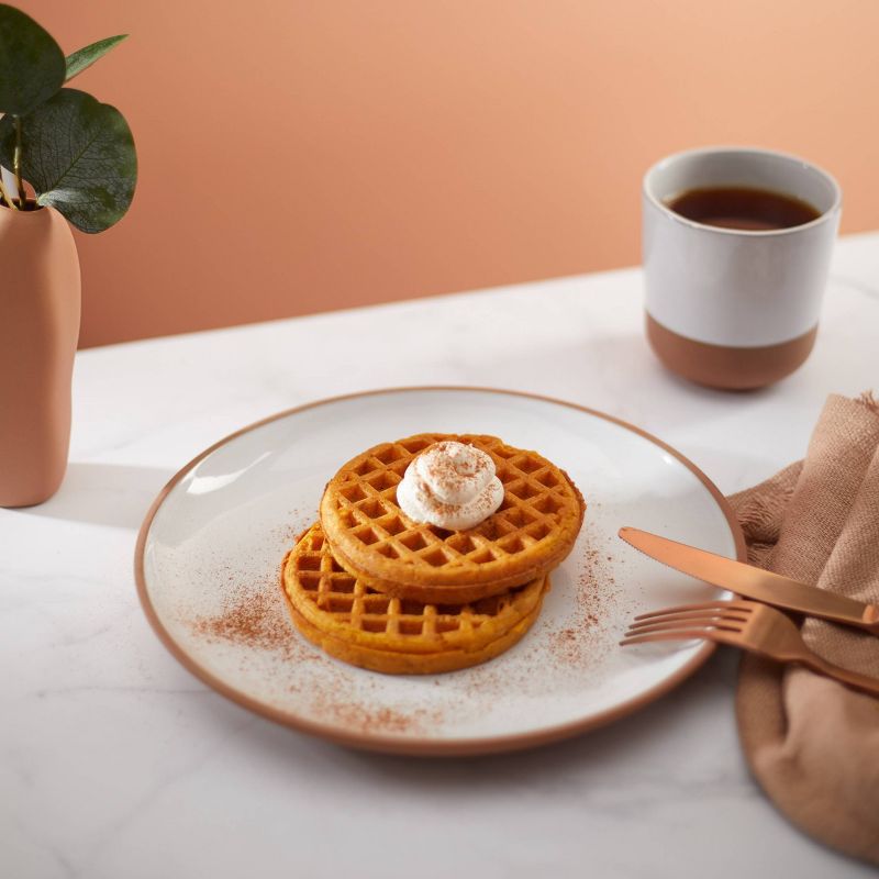 Nature's Path Organic Vegan Gluten Free Wheat Free Pumpkin Spice Frozen Waffles - 7.4oz/6ct