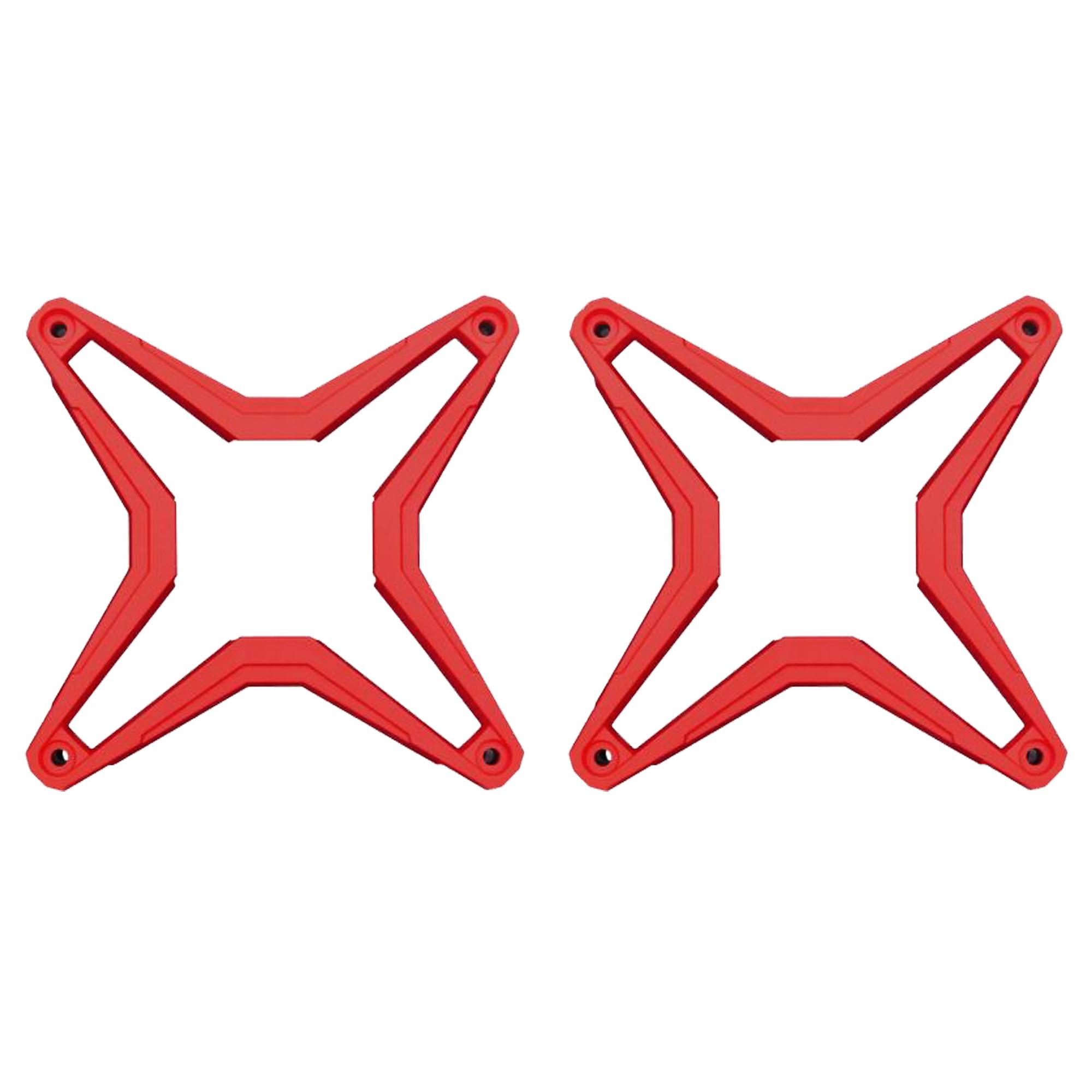 SSV WORKS WP-CGS-R Red Grille 4 WP-A6 Speaker To Color Match RZR/ATV/UTV/Cart