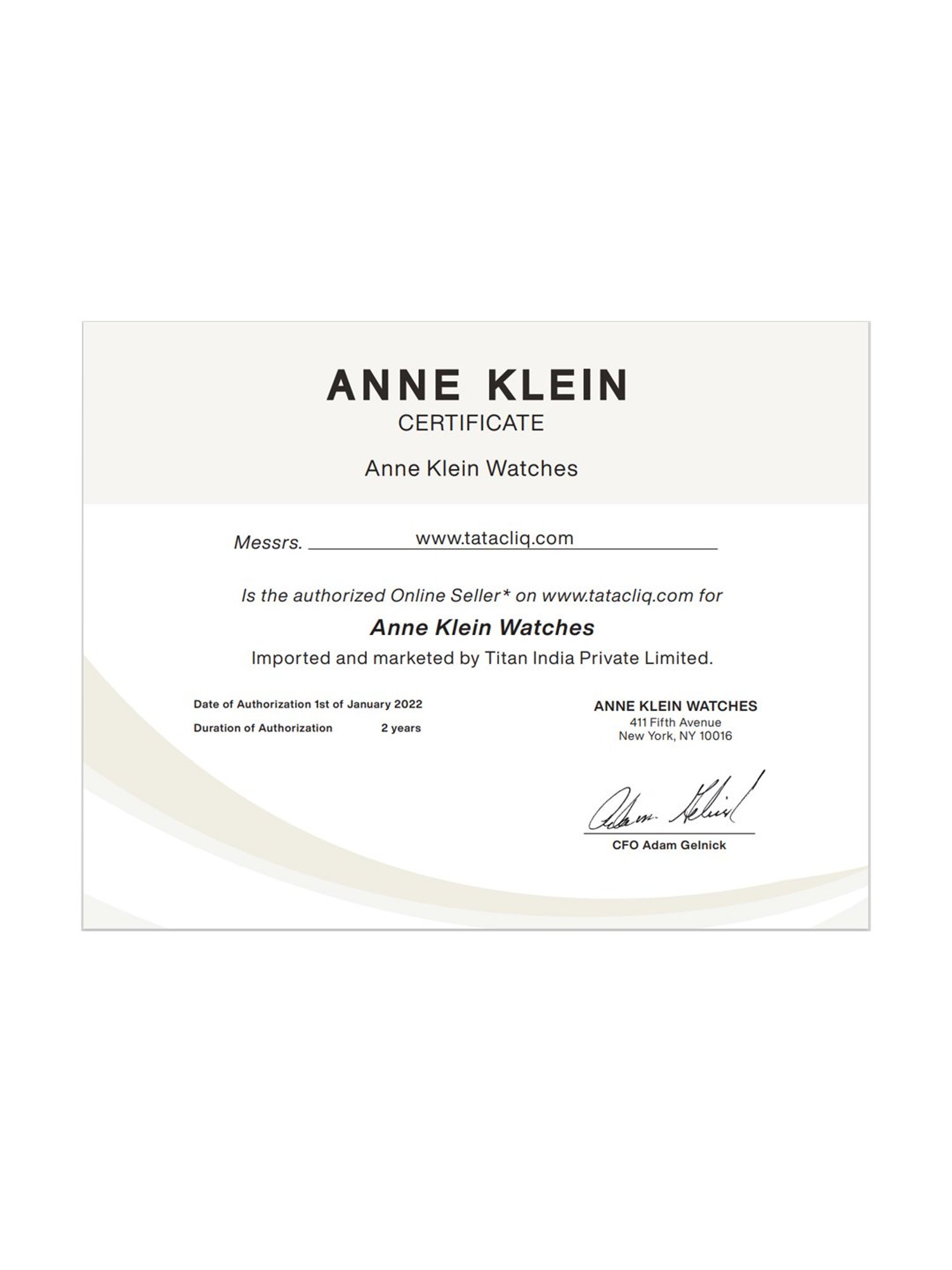 Anne Klein NDAK3001BLRT Crystals Analog Watch for Women