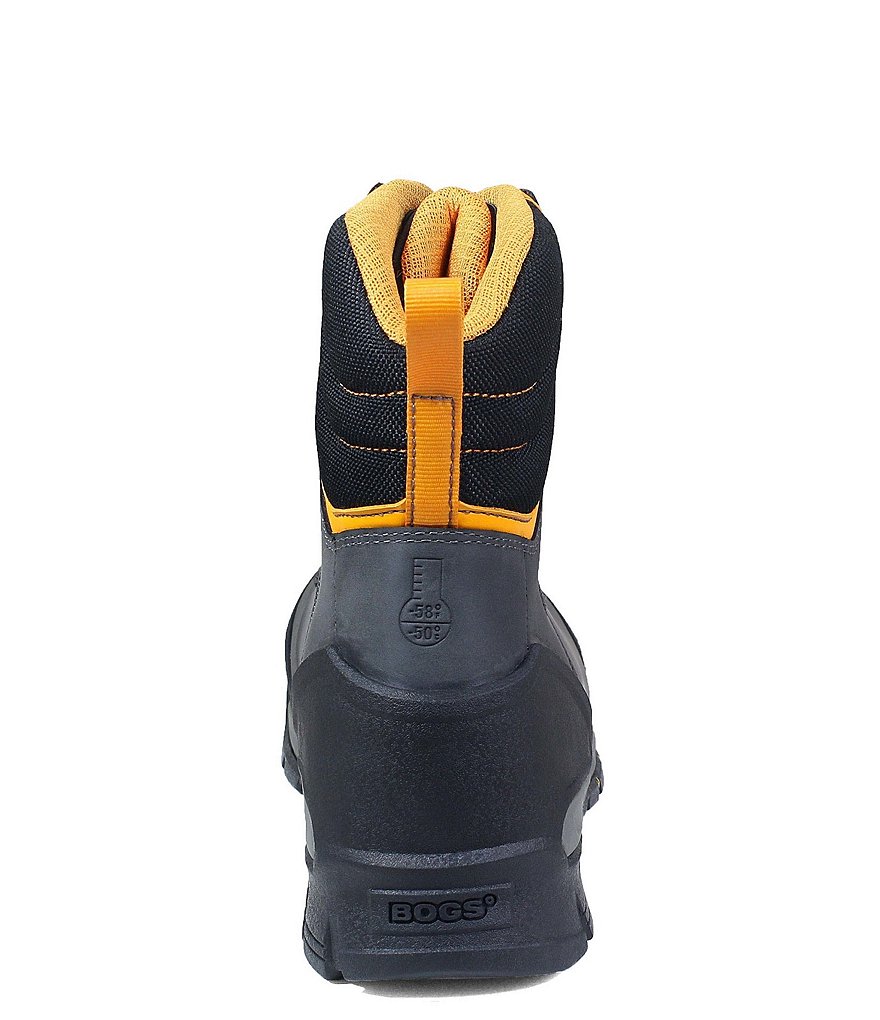 BOGS Men's Bedrock 8#double; Composite Toe Insulated Waterproof Leather Work Boot