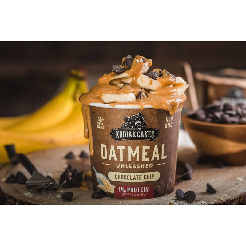 Kodiak Cakes Chocolate Chip Oatmeal in a Cup - 2.25oz