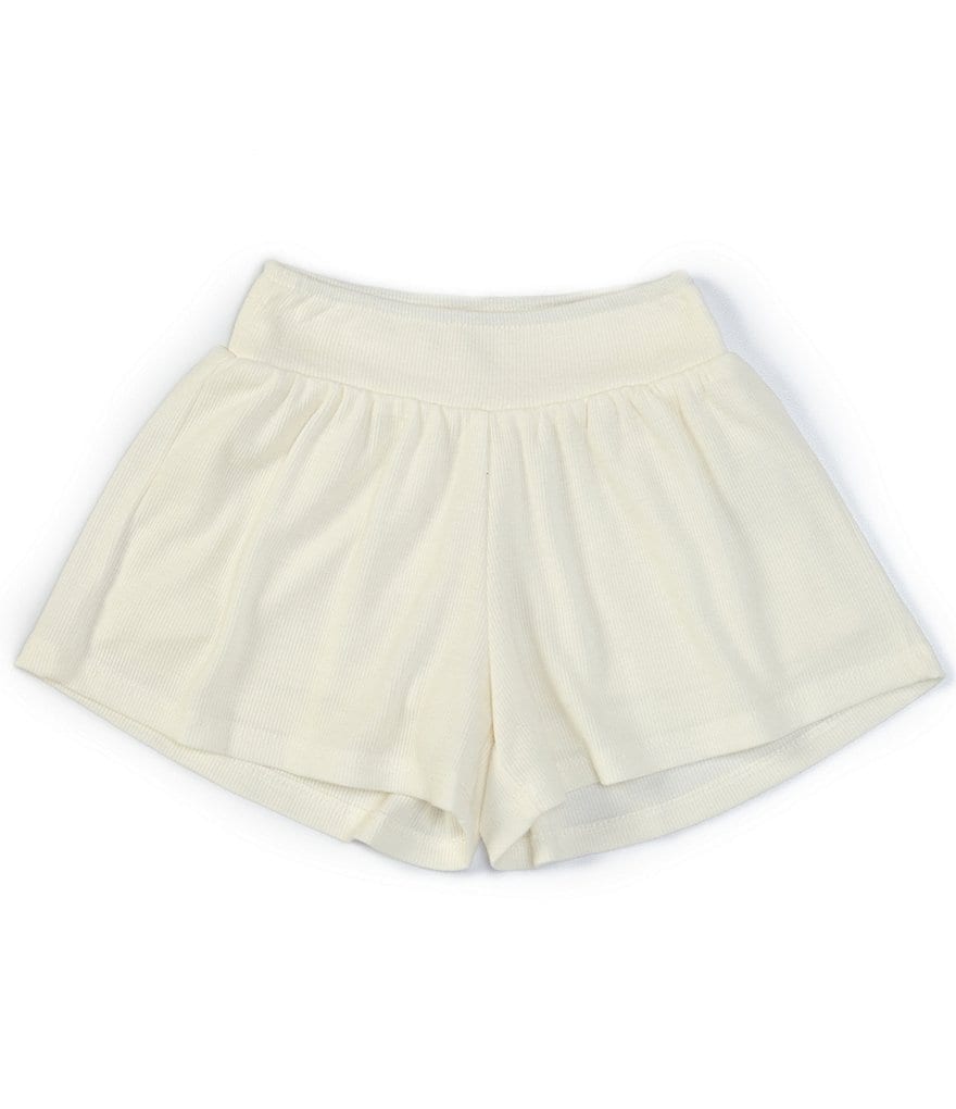 Copper Key Little Girls 2T-6X Ribbed Shorts