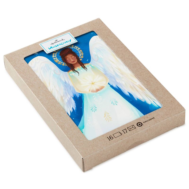 16ct Hallmark Mahogany New Angel Boxed Cards