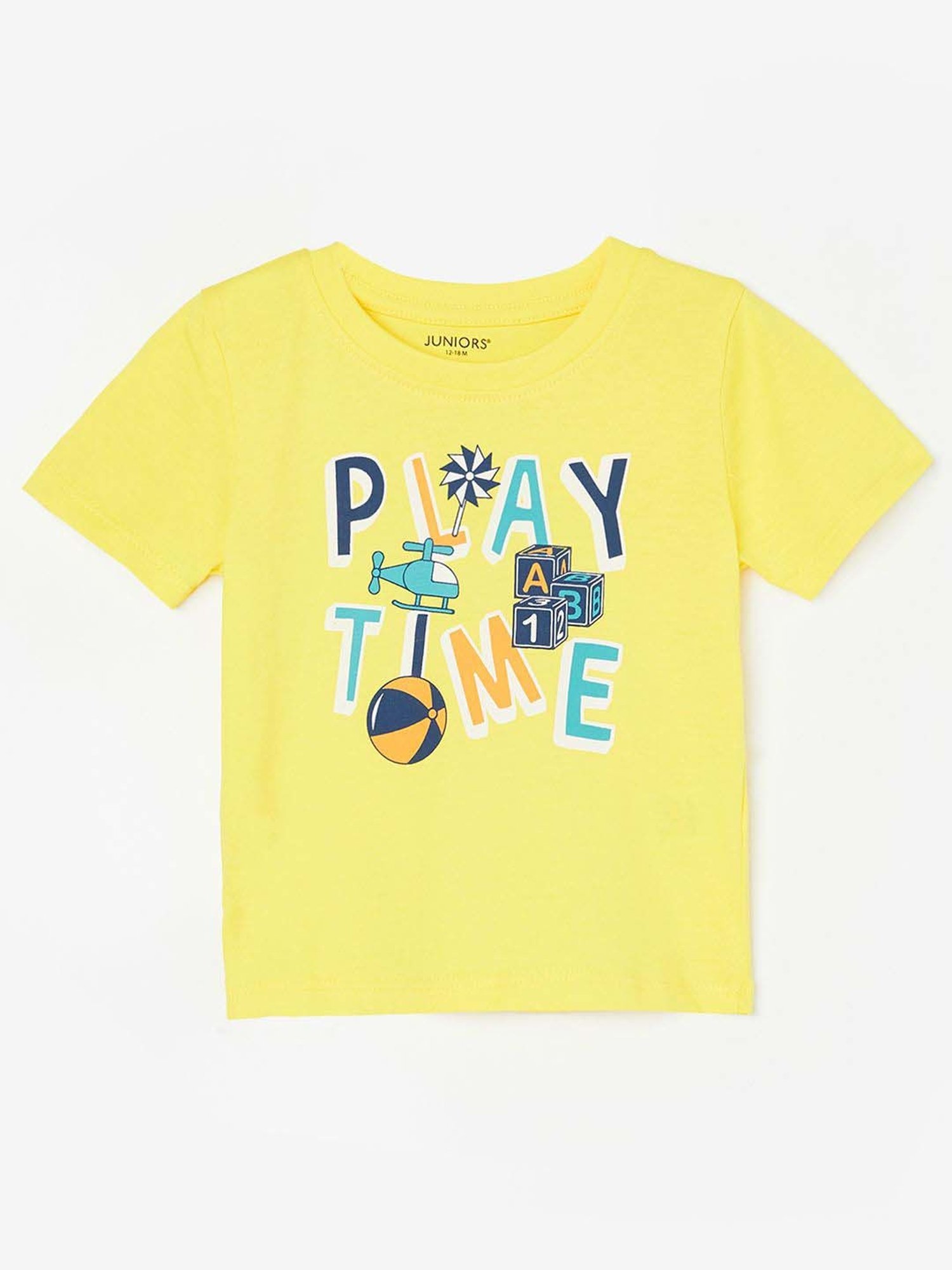 Ed-a-Mamma Baby Green Printed T-Shirt