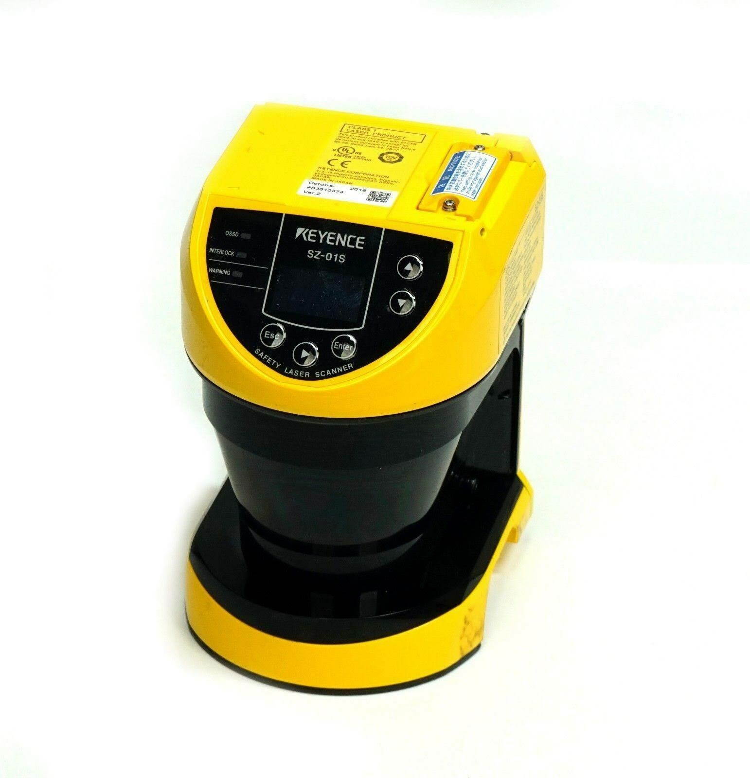 Keyence SZ-01S 24VDC 30-150Mm 60Ms Response Safety Laser Scanner(NOB)