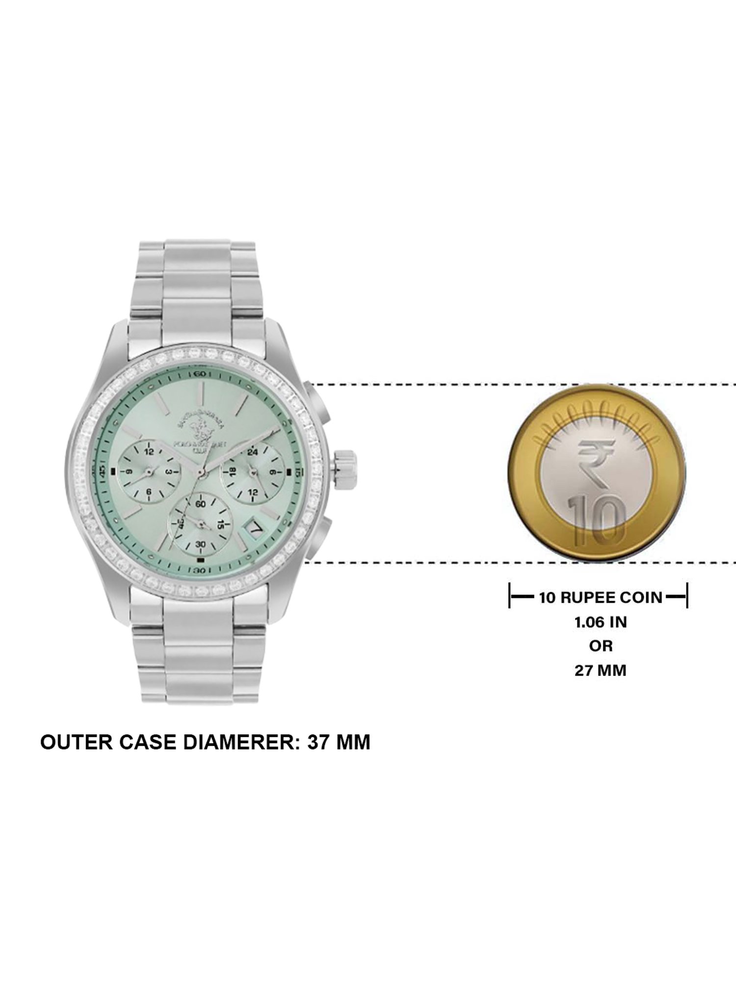 Santa Barbara Polo & Racquet Club SB.1.10555-6 Chronograph Watch for Women