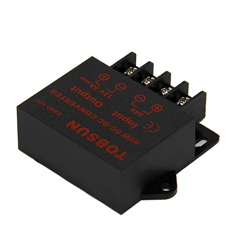 DC 24V to 12V 5A 60W Converter Step Down Regulator for Car Low Voltage Transformer