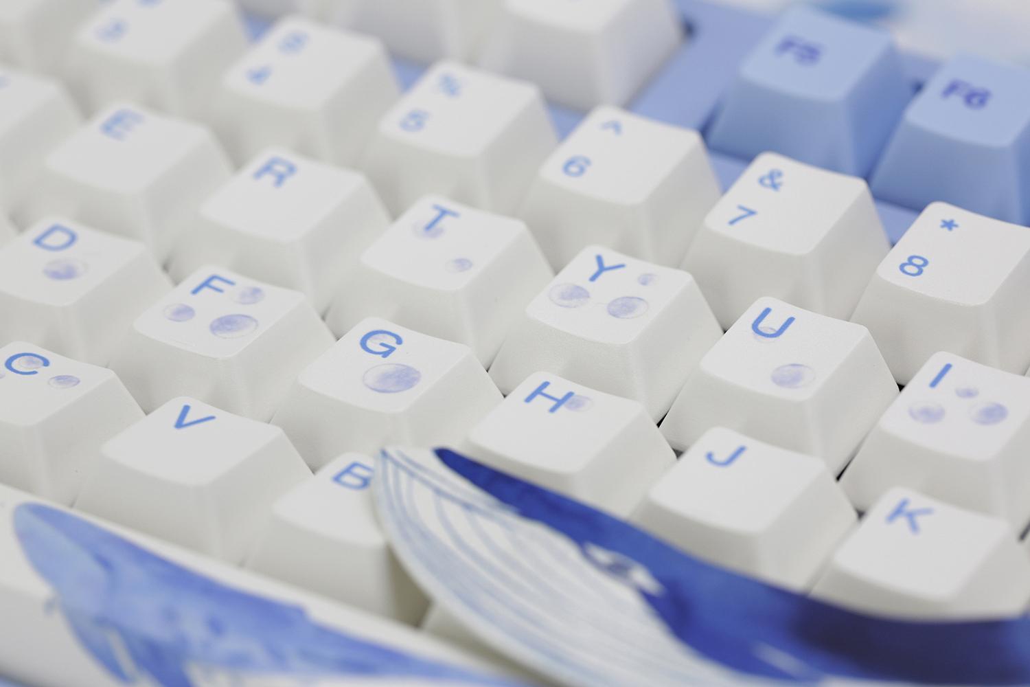 2, 60% Wired/Wireless Mechanical Keyboard (Kailh Box Brown Switch/White Case) - Full Keys Programmable - True RGB Backlit - Tap Arrow Keys - Double Shot PBT Keycaps - NKRO - 1900mAh Battery