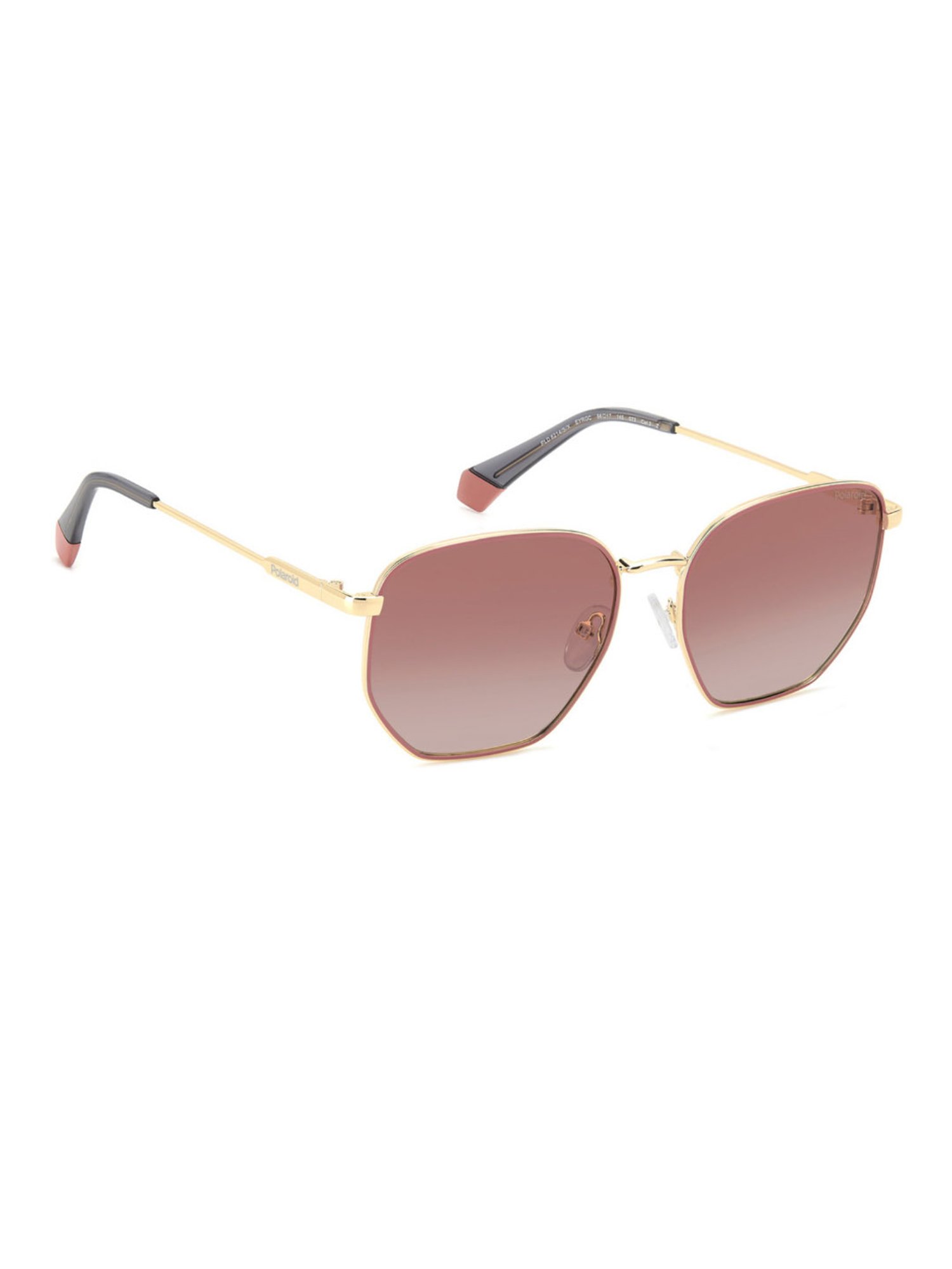 Polaroid Red Round UV Protection Unisex Sunglasses