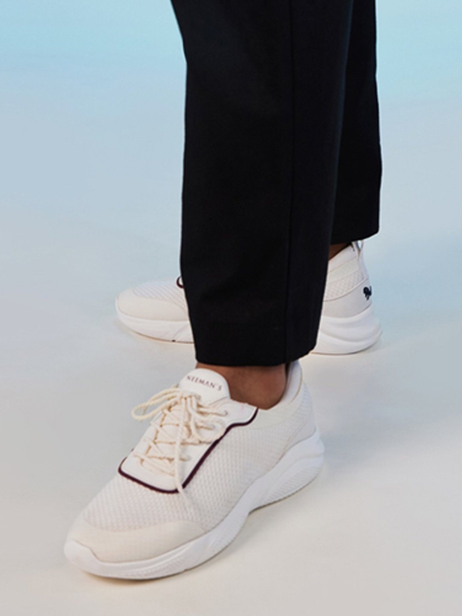 Neemans Men's Sole Max Ivory Running Shoes