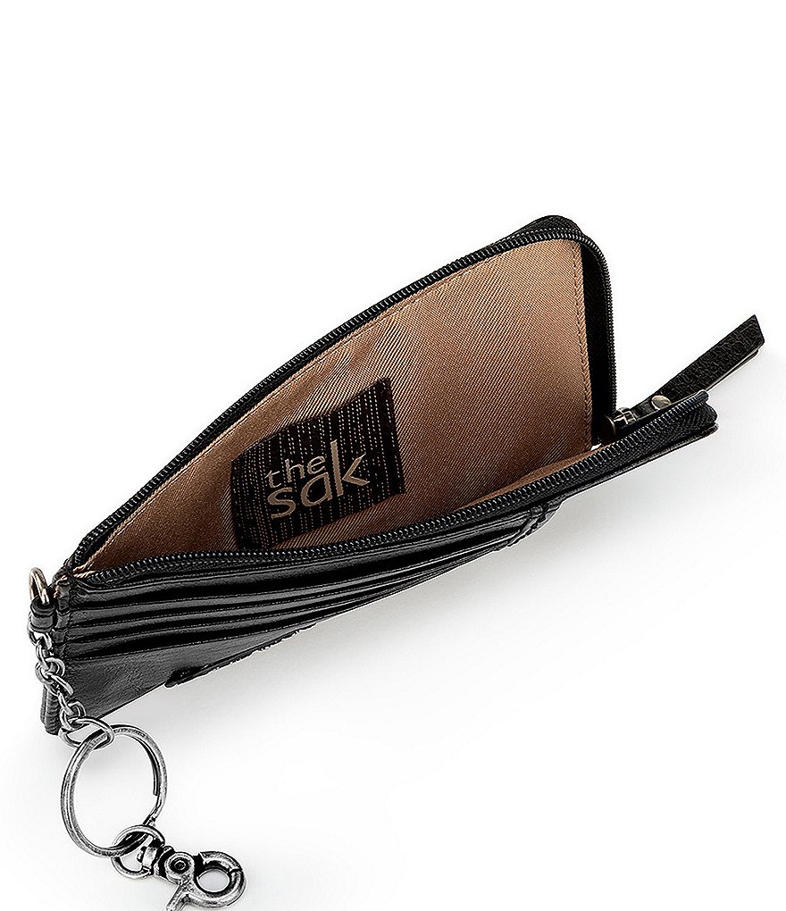 The Sak ID Floral Embossed Card Wallet