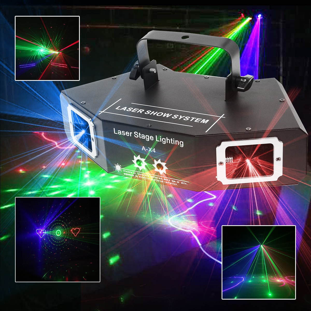EMB Pro - EL602 - Multicolor DMX LED Lighting Effect for Stage, Club, Party, DJ