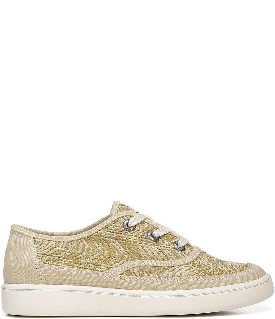 Zodiac Cheezburger Raffia Lace-Up Sneakers