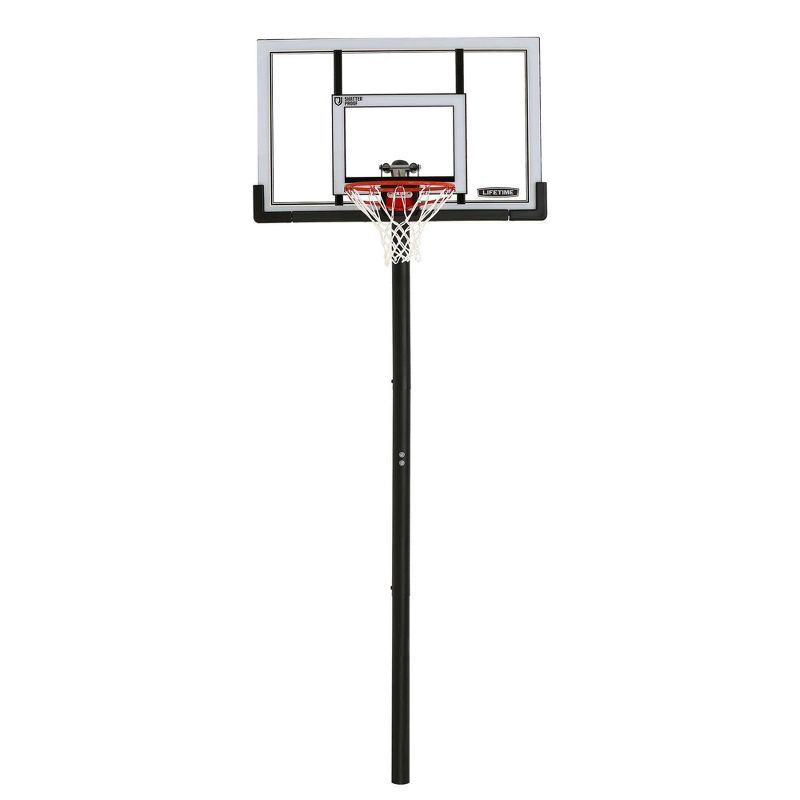 Lifetime 52" Adjustable In-Ground Basketball Hoop