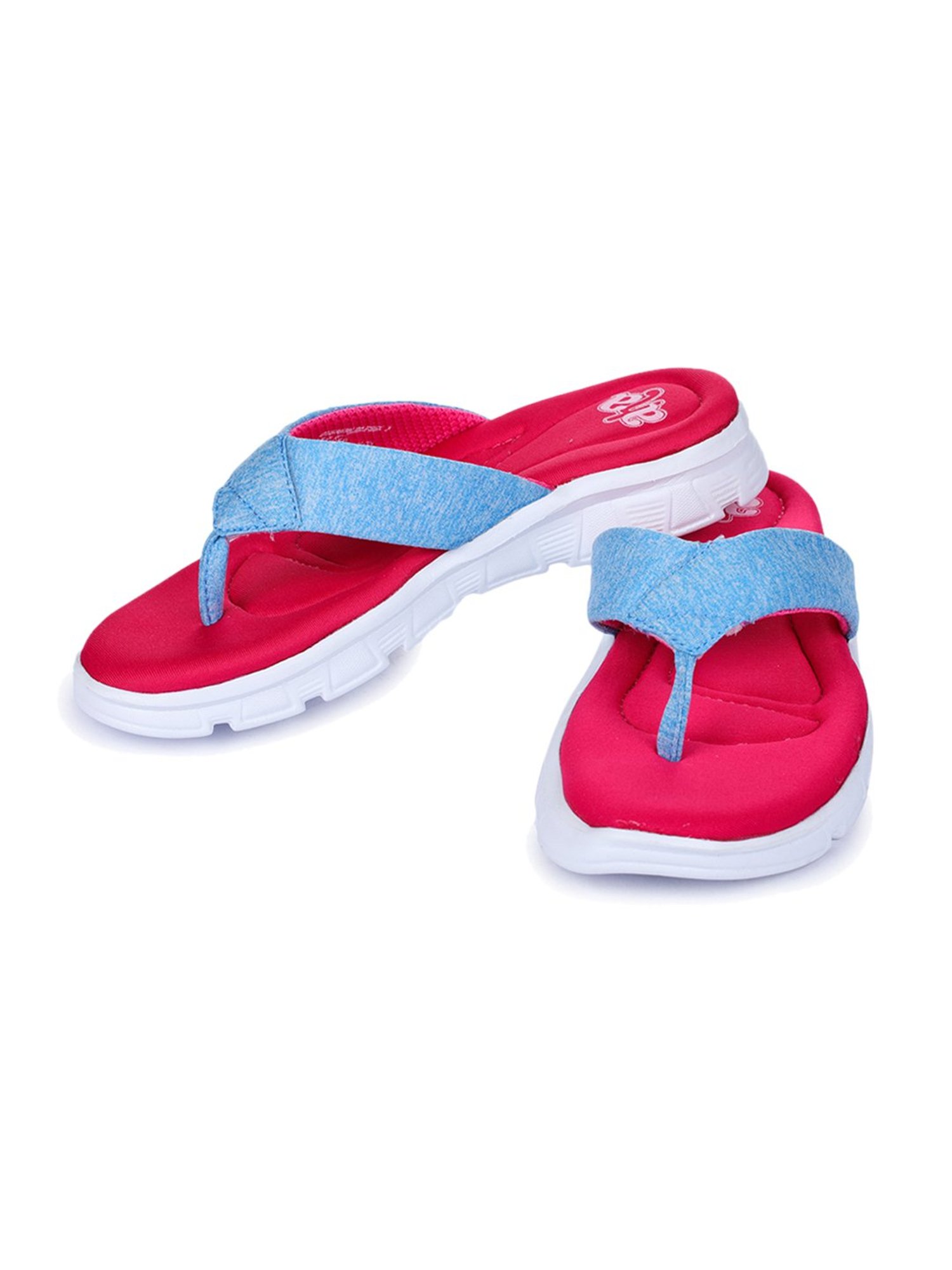 Aha by Liberty Women's Blue & Pink Flip Flops