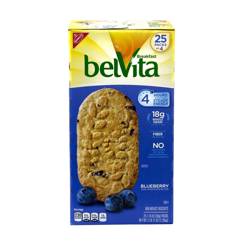 belVita Blueberry Breakfast Biscuits - 20ct