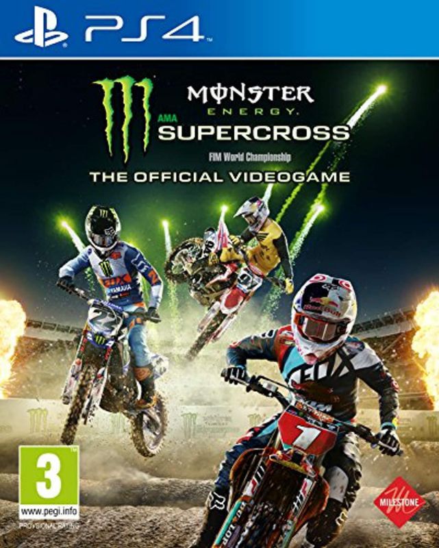Monster Energy Supercross Videogame PS4 Game