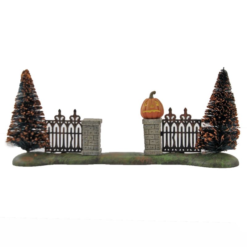 Department 56 Accessory 3.75" Halloween Gate Sisal Trees  -  Decorative Figurines
