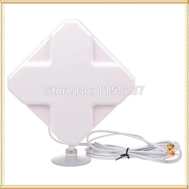 35dBi  double SMA male Connector 4g antenna forWirelessLTE 4G router HUAWEI B593 B525  LTE router