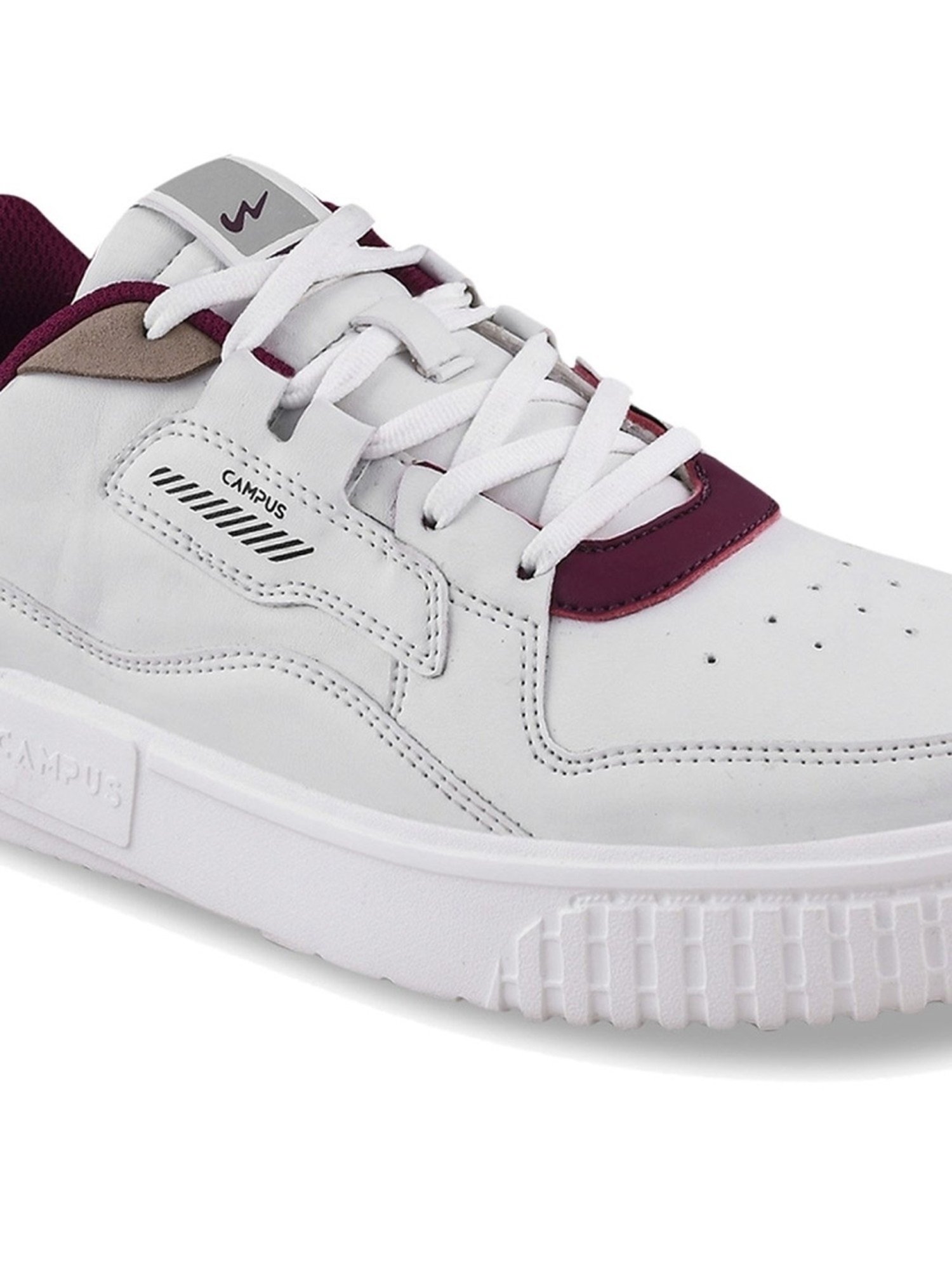 Campus Men's OG-11 Wine Casual Sneakers