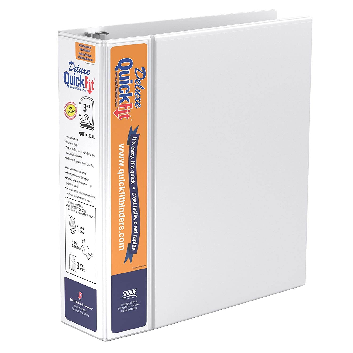 Stride Deluxe QuickFit View Binders (STW89030)