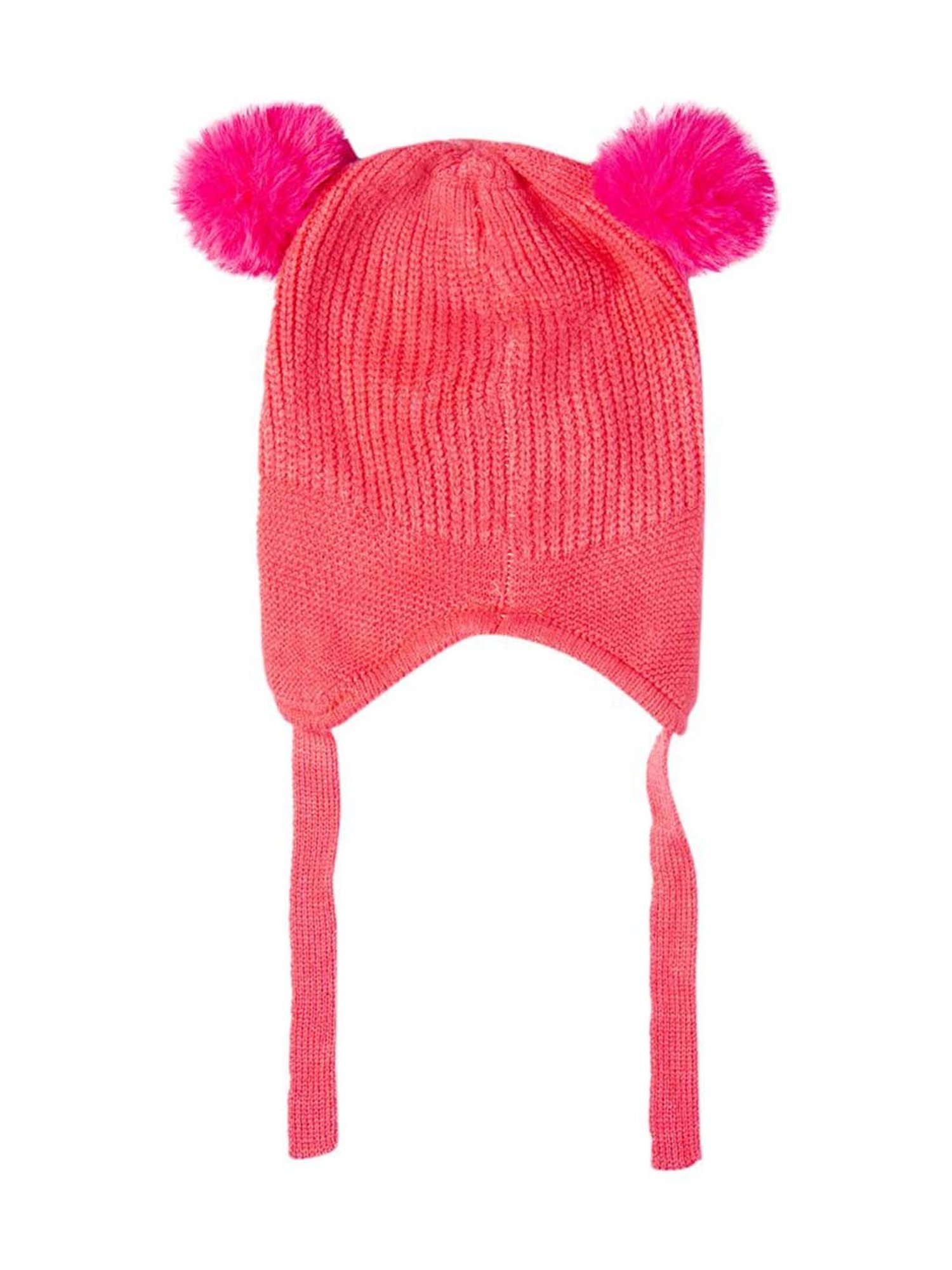 Baby Moo Kids Pink Woollen Cap