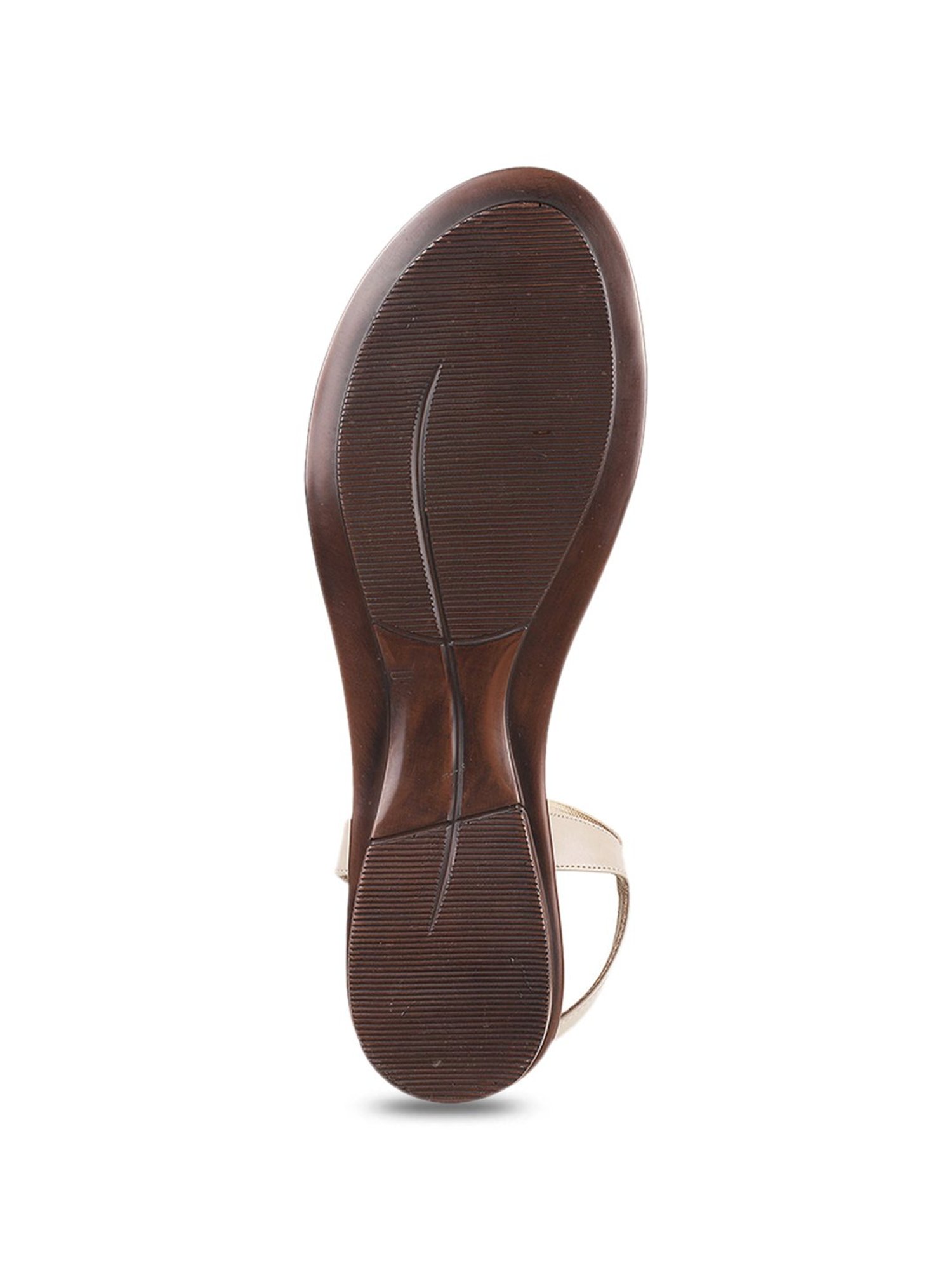 Metro Women's Brown Ankle Strap Sandals