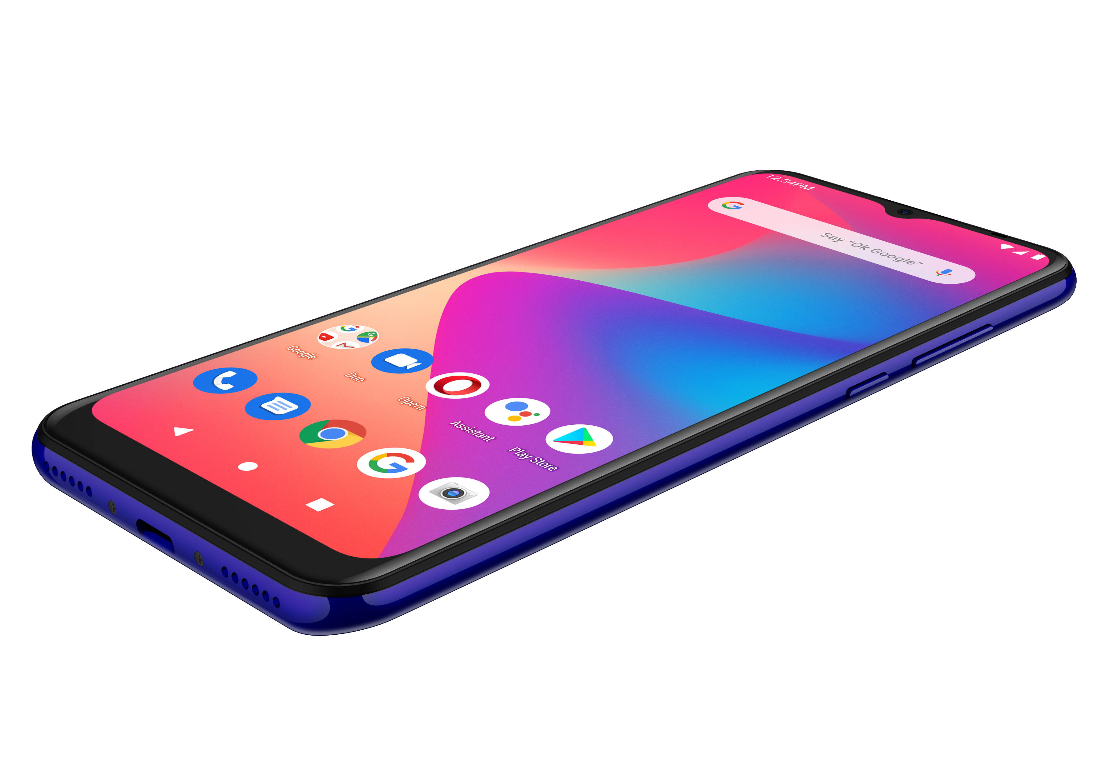 BLU G50 Mega G0390WW 32GB GSM Unlocked Android Smart Phone - Red