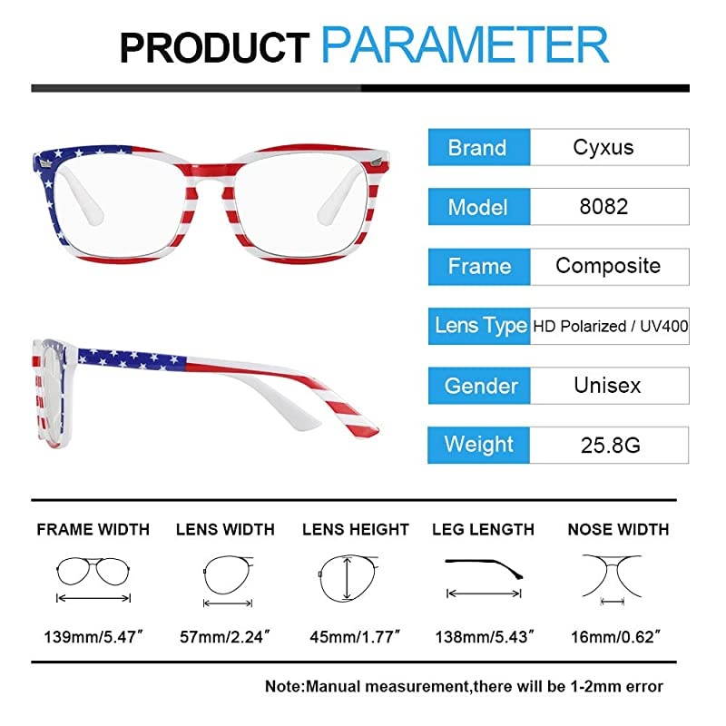 Blue Light Blocking Computer Glasses Retro Square Clear Lens Eyeglasses Frame