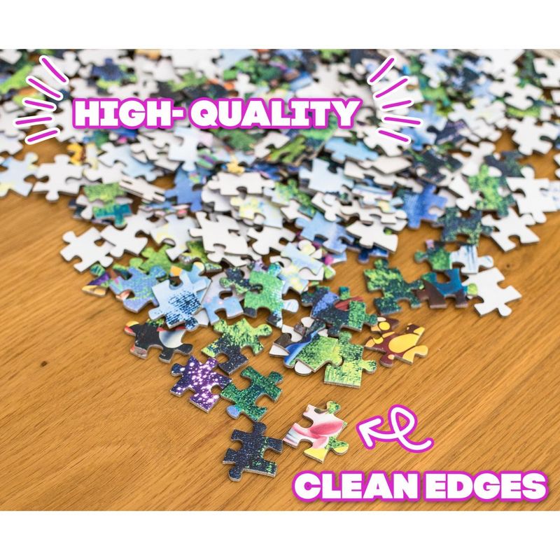 Toynk Bob Ross This Is Happy Place 1000 Piece Jigsaw Puzzle