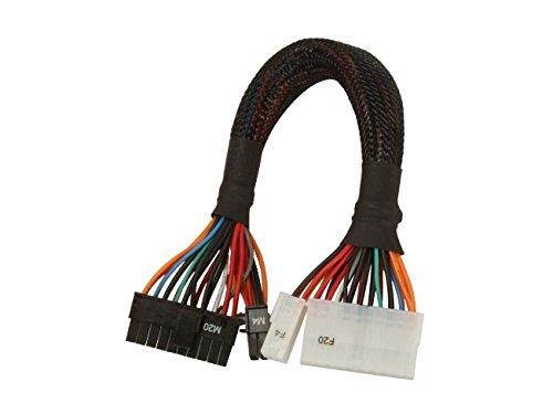 AYA 10" ATX 24-Pin (20+4Pin Detachable) 4-in-1 PSU Extension/Conversion Cable