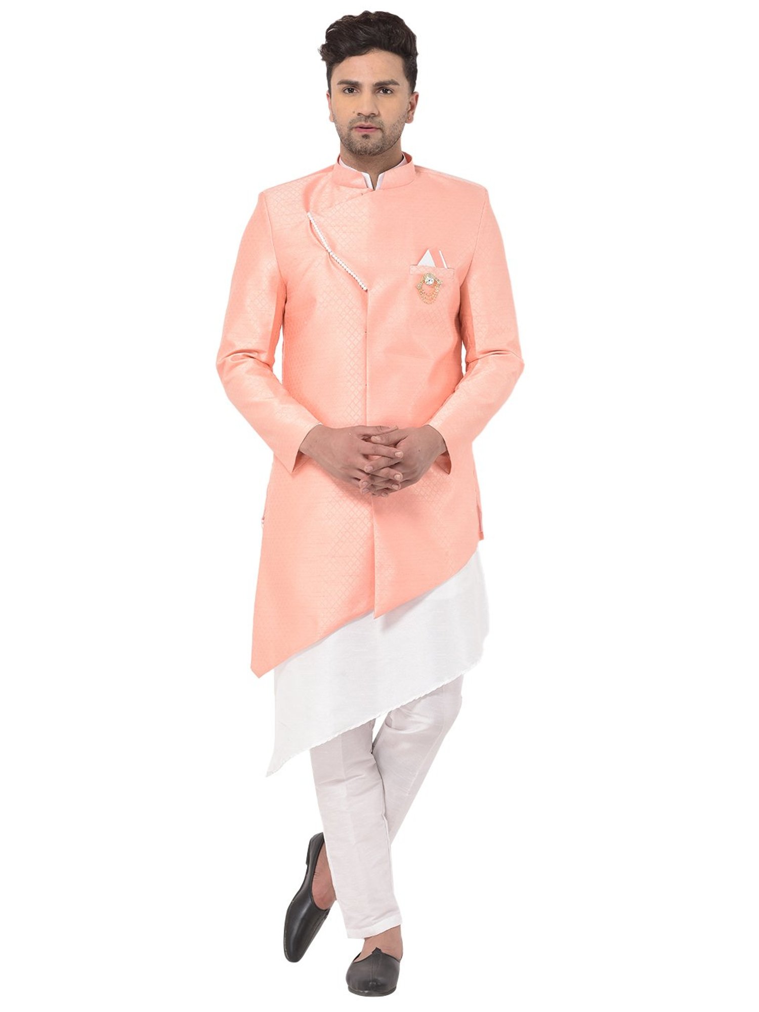 SG RAJASAHAB Multi Regular Fit Kurta Set