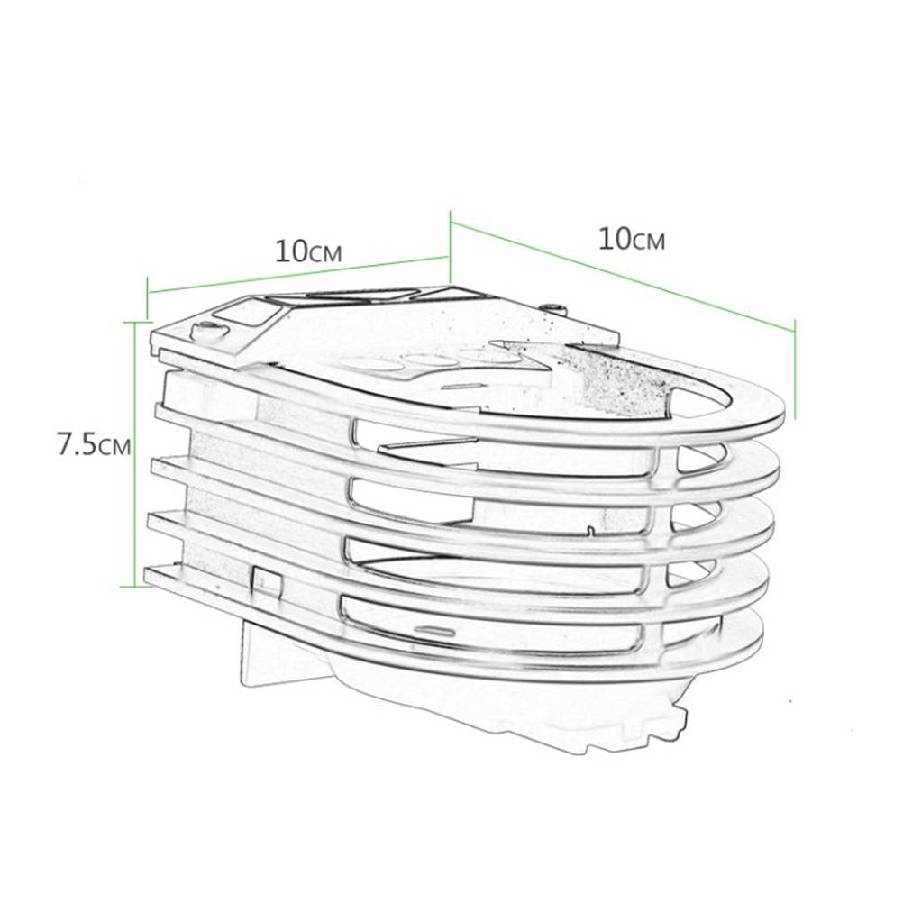 Universal Air Vent Auto Car Truck Stand Holder Folding Drink Bottle Cup Holder (Silver)