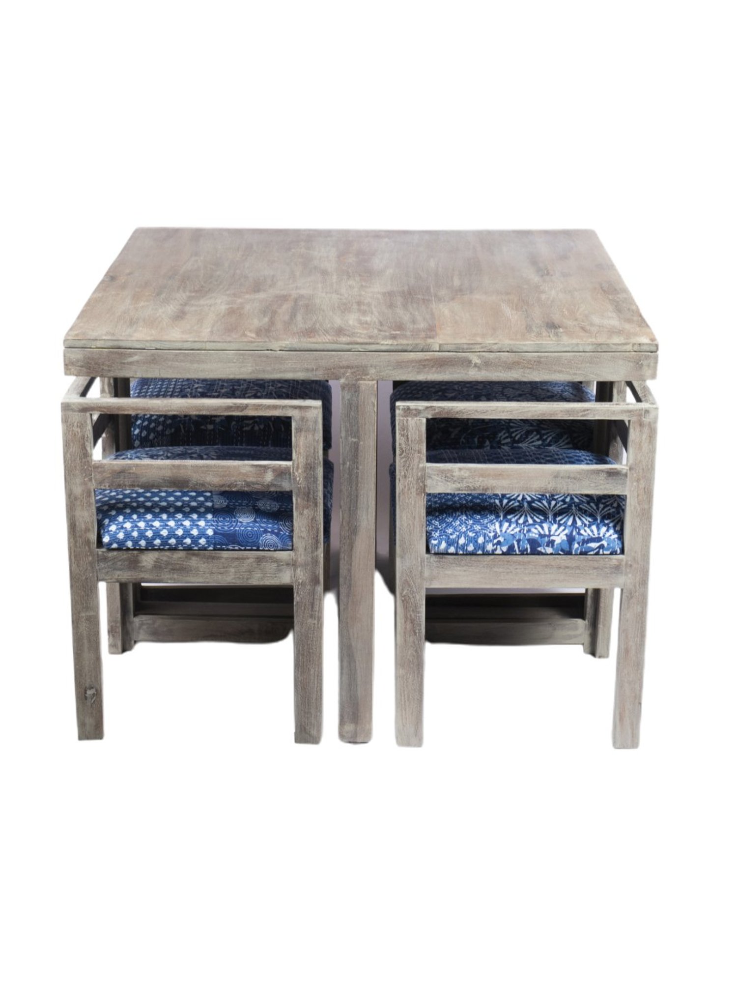 Nilkamal Olivia Brown Solid Wood - Rubberwood 6 Seater Dinning Table set