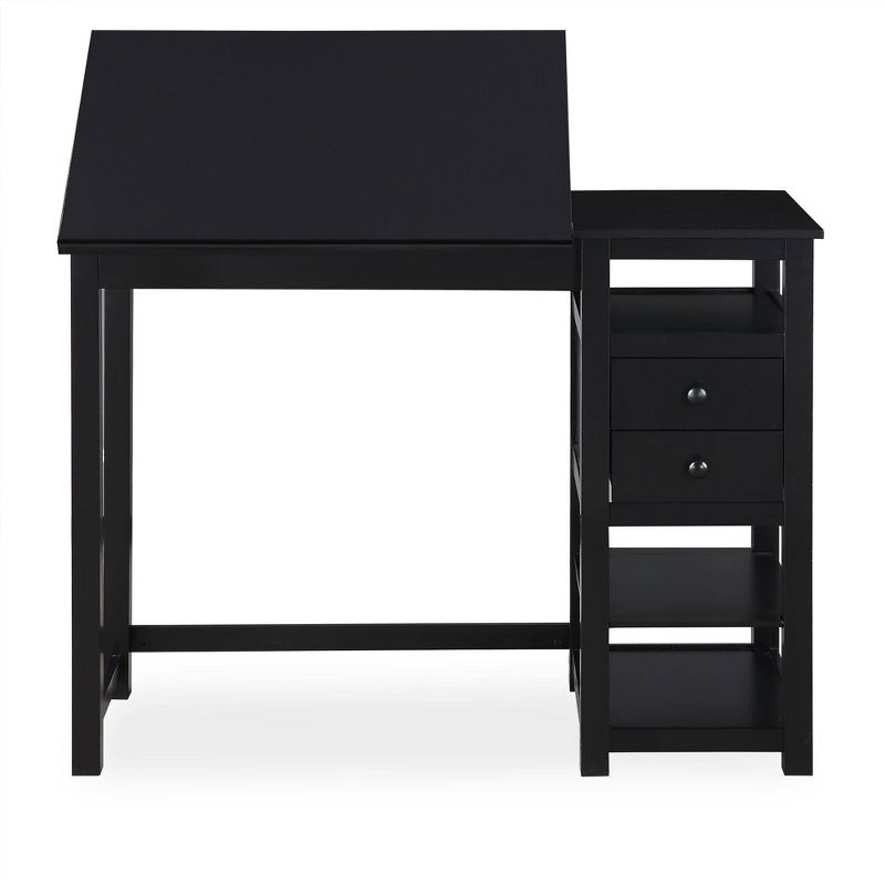 Drafting and Craft Counter Height Desk Black - Dorel Living