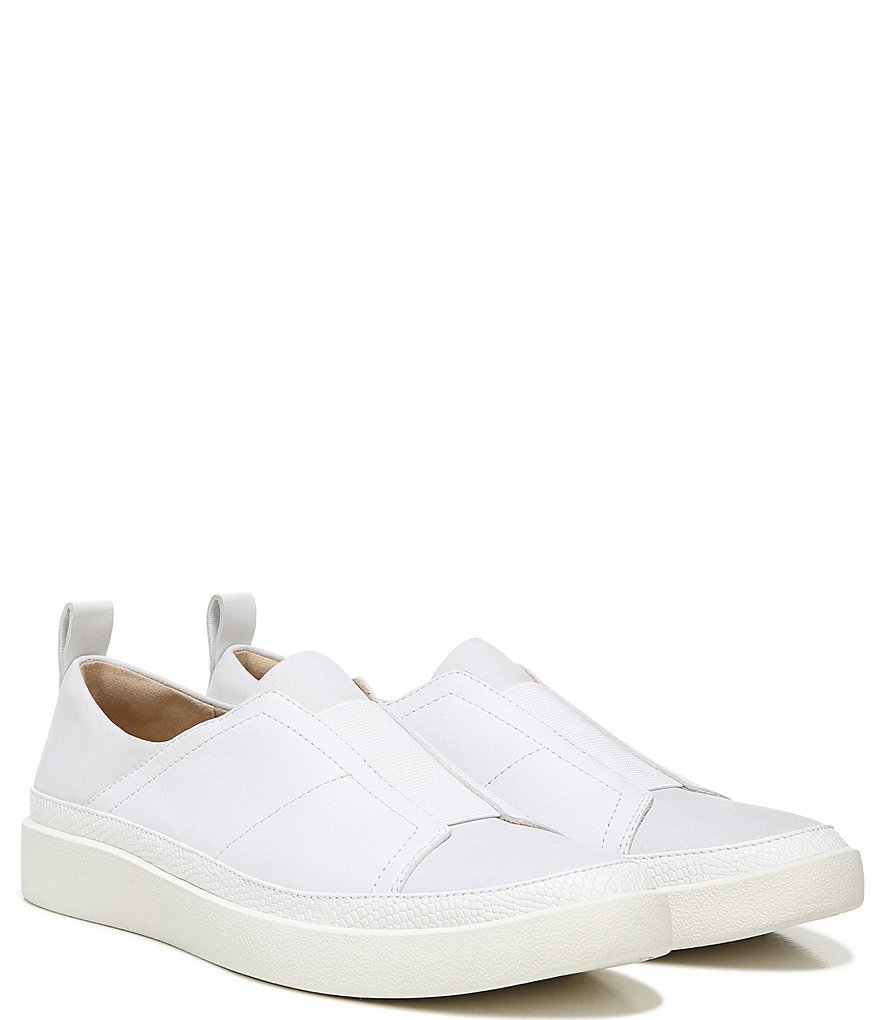 Vionic Zinah Leather Slip-On Sneakers