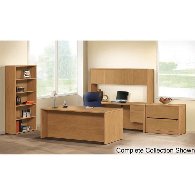 HON 10500 Series 3/4-Height Left Pedestal Credenza 72w x 24d x 29-1/2h Harvest 10546LCC