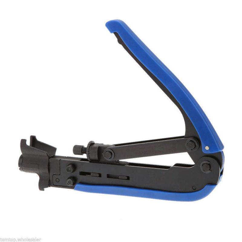 RG6 RG11 RG59 Coax Coaxial Cable Crimper Compression Tool For F Type Connector