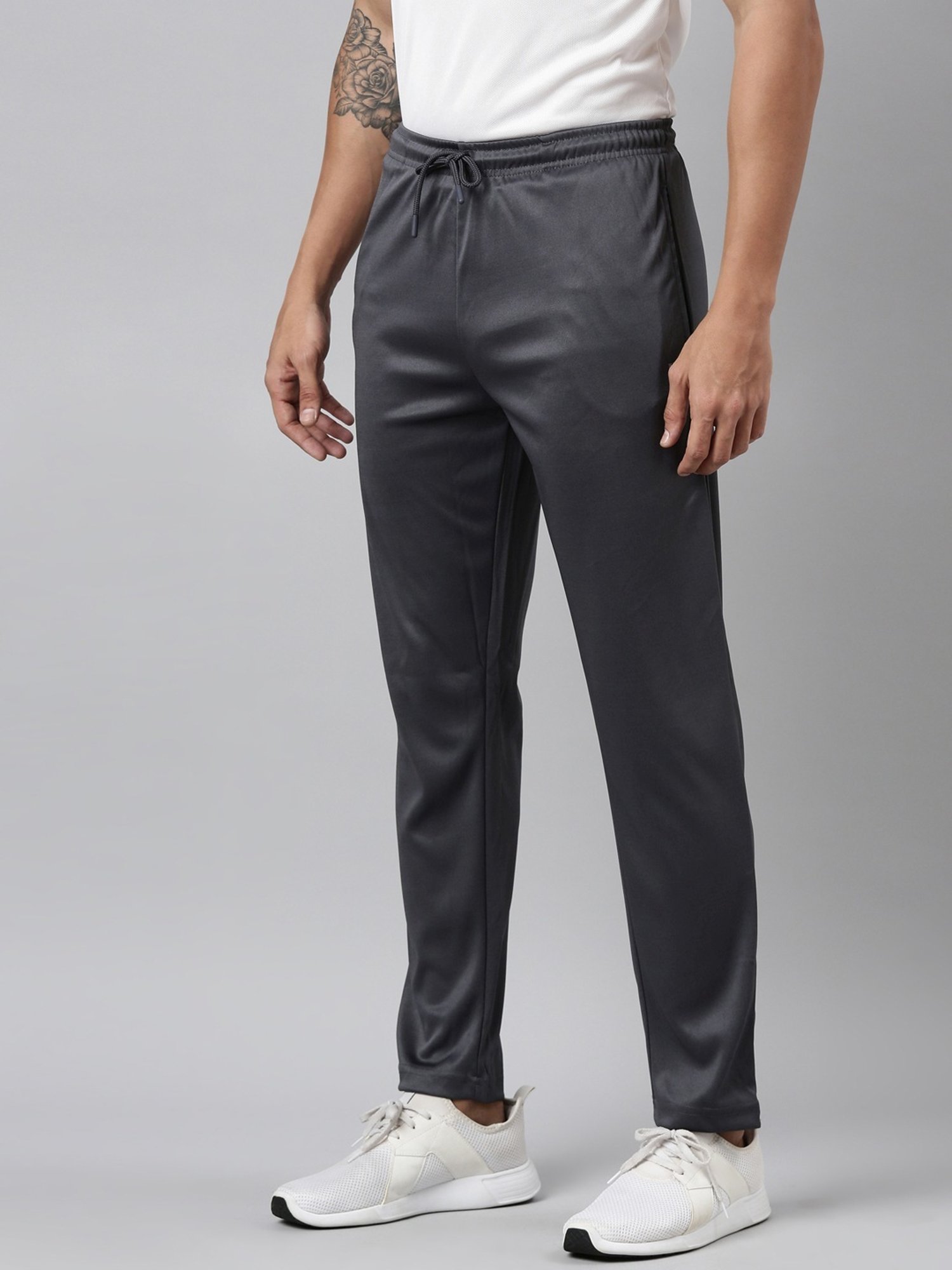 Dixcy Scott Originals Blue Cotton Regular Fit Sports Trackpants