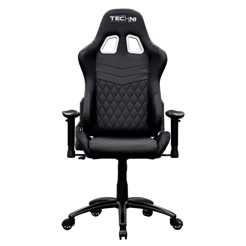 Ts-5100 Ergonomic High Back Racer Style Video Gaming Chair - Black - Techni Sport