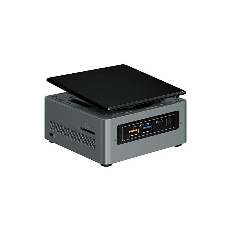 NUC NUC6CAYH Mini PC/HTPC, Quad-Core J3455 Upto 2.3GHz, 8GB DDR3, 512GB SSD, WiFi, Bluetooth, 4k Support, Dual Monitor Capable, Windows 10 Professional 64Bit (8GB Ram + 512GB SSD)
