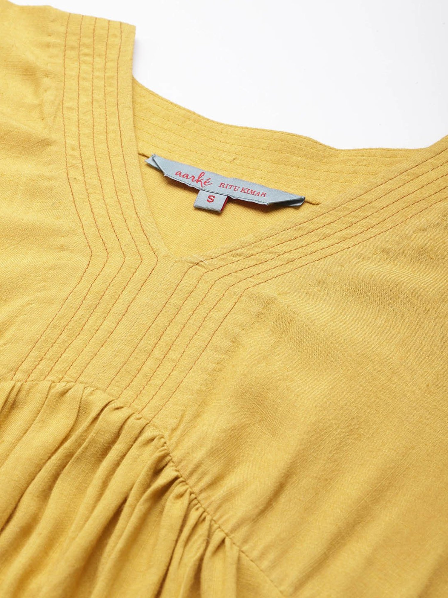 aarke Ritu Kumar Yellow Top