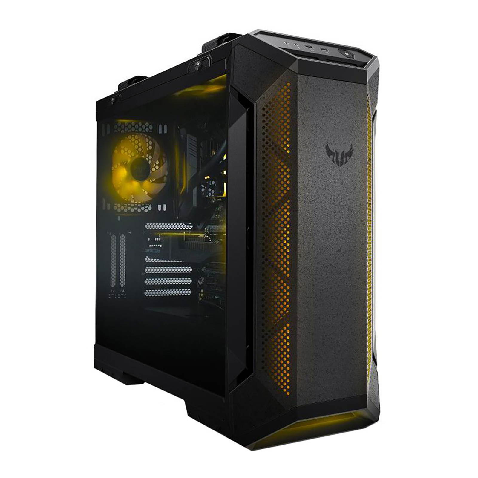 PRC TUF Gaming Series Special Edition Gaming Desktop PC AMD Ryzen 9 3900X 12-Core 3.8GHz 16GB DDR4-3200 RAM AMD Radeon RX 5700 XT 8GB GDDR6 WiFi 512GB NVMe M.2 SSD + 1 TB HD Windows 10 Pro