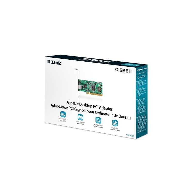 PCI Gigabit Fast Ethernet Network Adapter Card 101001000 Desktop PC DGE530T