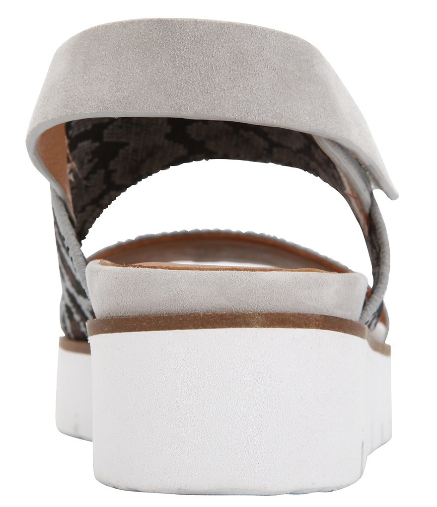 Gentle Souls Lavern Leopard Print Knit Sandals