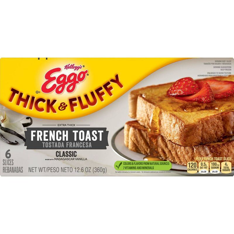 Eggo Thick & Fluffy Original French Toast - 12.6oz